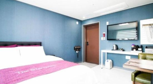Двухместный номер Deluxe Yeosu Thestay Hostel