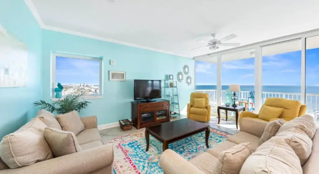 Spacious 3BR 3Bath 12th Floor, Million-Dollar Gulf Views, Prenota Hotel Hotel a Alabama con piscina, Piscina