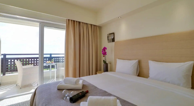 Двухместный номер с видом на море Olympian Bay Grand Resort by Anayia All Inclusive Resorts