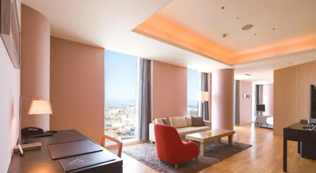 Двухместный люкс Luxury Hotel Arc Riche Toyohashi