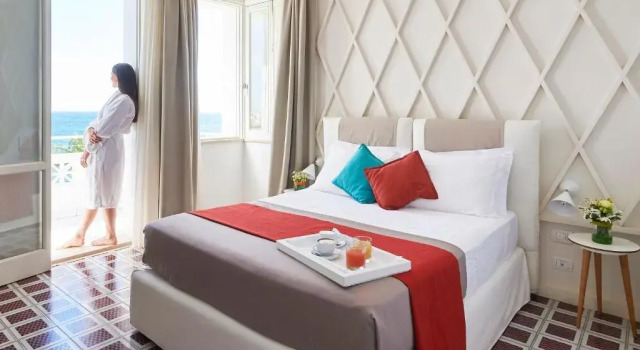Трёхместный номер Superior с видом на море Grand Hotel Riviera - CDSHotels