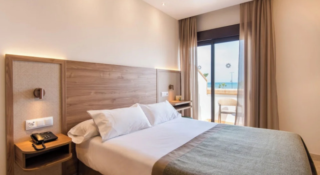Одноместный номер с видом на море Hotel Tarik