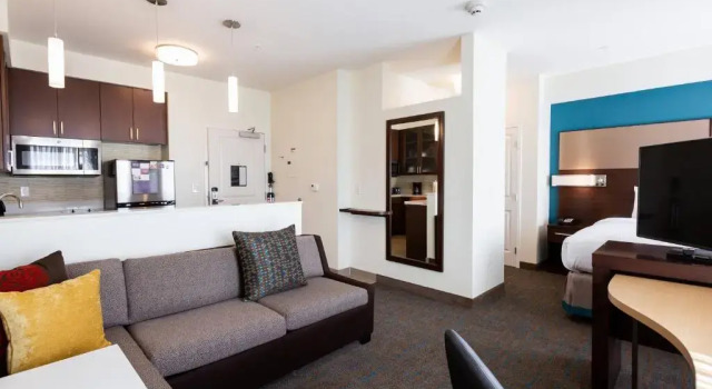 Студия Residence Inn by Marriott Oklahoma City Airport