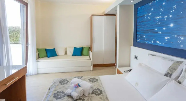 Двухместный номер Standard с балконом и с видом на бассейн Hotel Porta Rosa