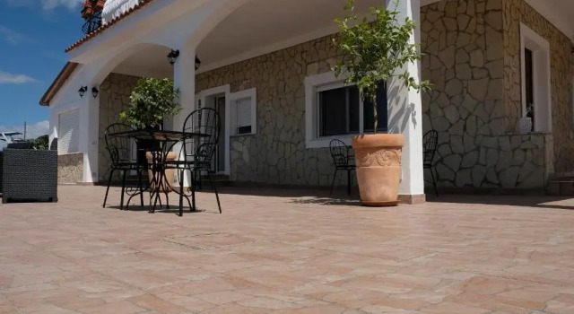 Апартаменты с видом на бассейн Villa Maria Gaeta