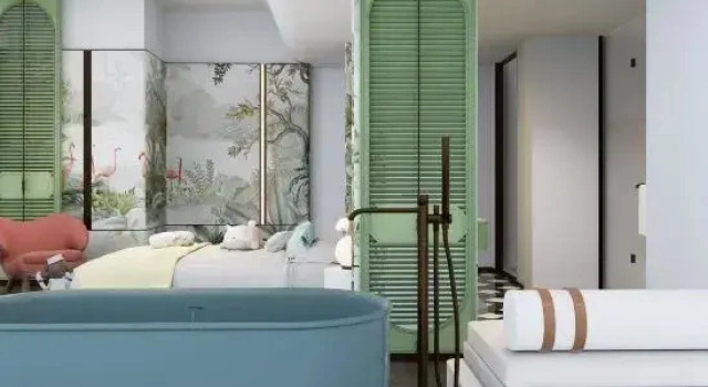 Двухместный люкс Guangzhou Panyu Wanbo Elegant Hotel
