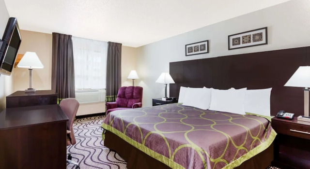 Номер Standard Super 8 by Wyndham Tappahannock VA