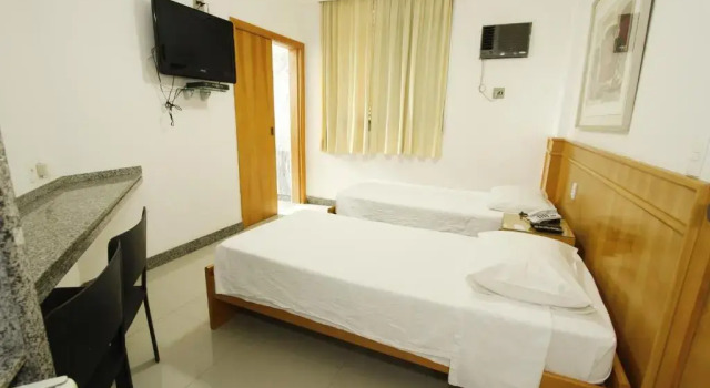Одноместный номер Standard с красивым видом из окна Savassinho Hotel & Residence