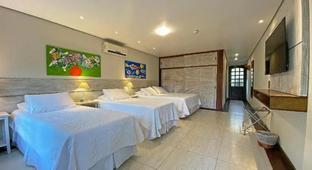 Четырёхместный номер Superior Porto Pacuíba Hotel
