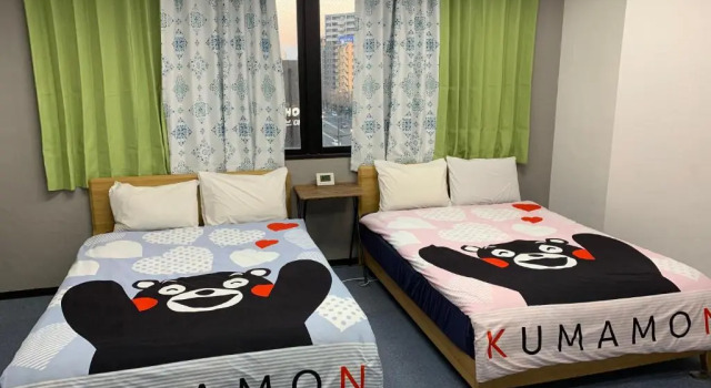 Номер Standard 4人で一緒に熊本の中心地の最も広く安価な部屋 KDY stay