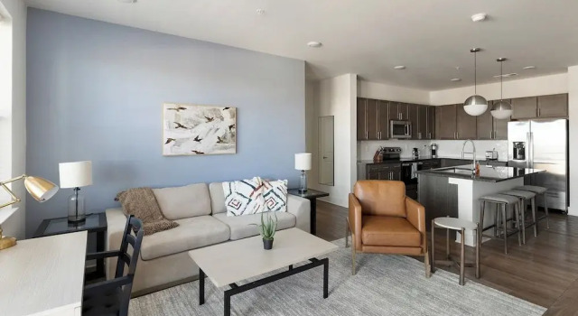 Двухместные апартаменты с 2 комнатами Landing Apartments At Town Madison