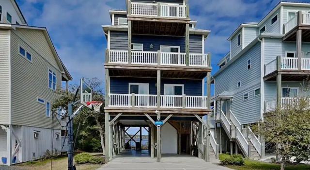 Searenity On The Sound, Забронировать Дом для отпуска Холли Ридж Северная Каролина, рядом с Thomas Tackle and Seafood