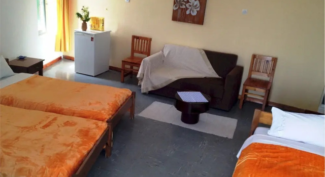 Трёхместный номер Economy с видом на море Akteon Rooms