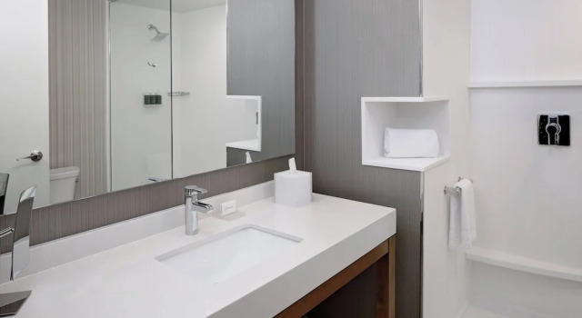 Четырёхместный номер Standard с видом на город Courtyard by Marriott Dallas Downtown/Reunion District