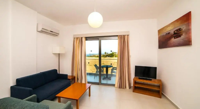Апартаменты Superior с 3 комнатами с панорамным видом Kefalos Beach Tourist Village