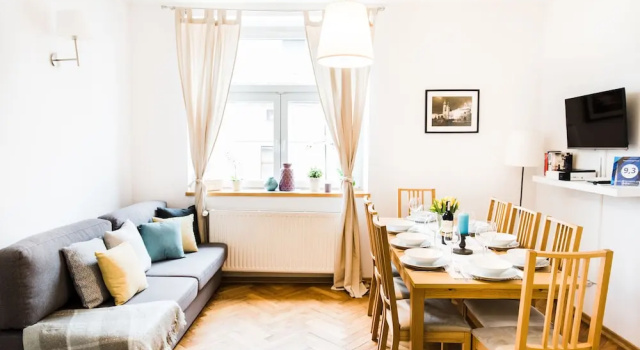 Апартаменты с балконом 3D Royal Castle Apartament