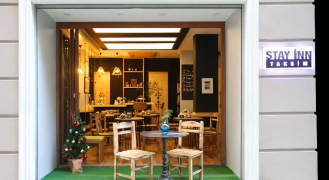 Кровать в общем номере (женский номер) Stay Inn Taksim Hostel