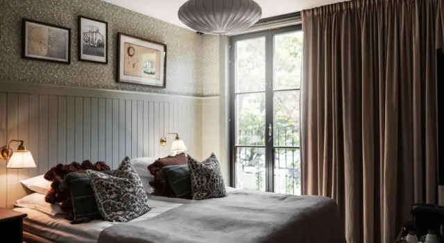 Двухместный номер Deluxe с видом на море Smådalarö Gård Hotell & Spa