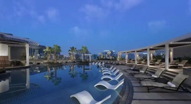 Апартаменты Elegant 3BR With Pool Near Wafi Mall Dubai Frame