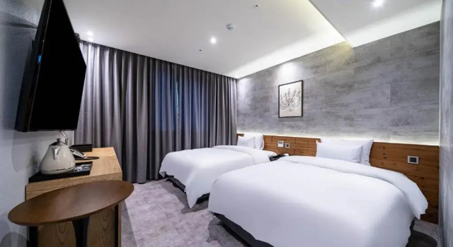 Двухместный номер Standard Sokcho Business Hotel CAMEL