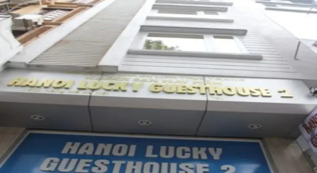 Кровать в общем номере Hanoi Lucky Guesthouse 2