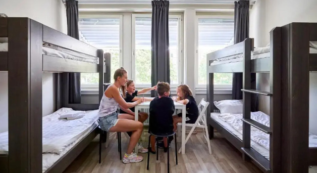 Четырёхместный номер Standard Göteborg Hostel