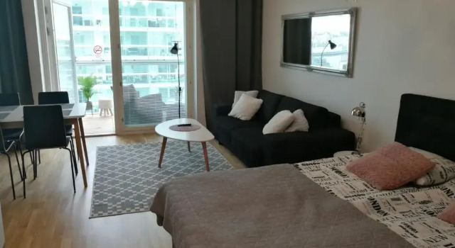 Апартаменты с балконом StarHomes Studio Apartments