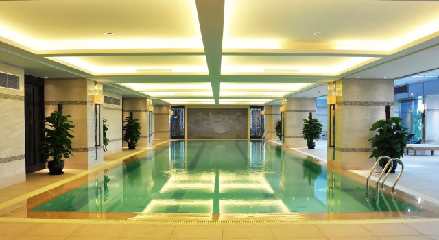 Shanghai Marriott Hotel Yangpu Riverside, Book Hotel Hotels in Shanghai Area with a Pool, Swimming Pool