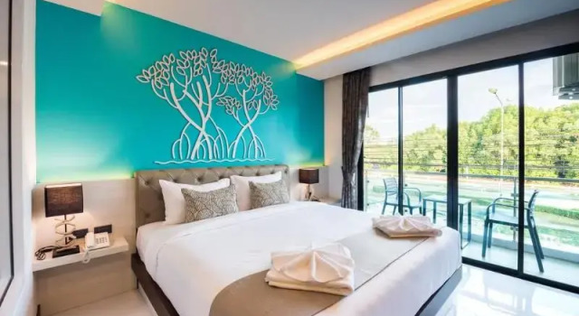 Двухместный номер Standard с балконом River Front Krabi Hotel