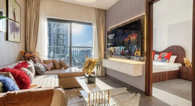 Manzil - Stylish 1BR with Pool and Gym, Забронировать Апартаменты/квартира Дубай Эмират Дубай