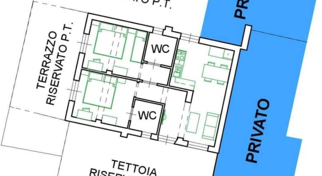 Апартаменты Superior с видом на сад villa al mare famiglia calise