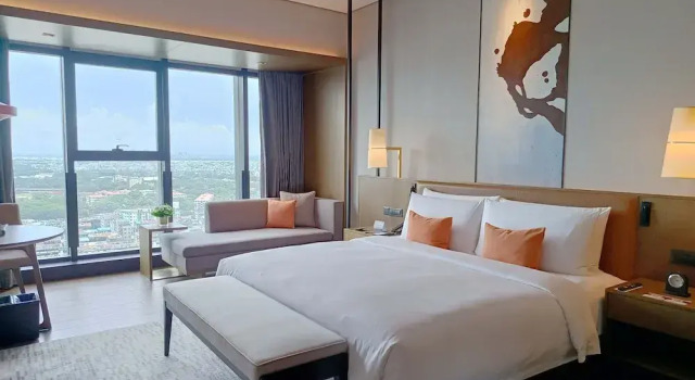 Двухместный клубный номер Standard с видом на город Wyndham Grand Yangon