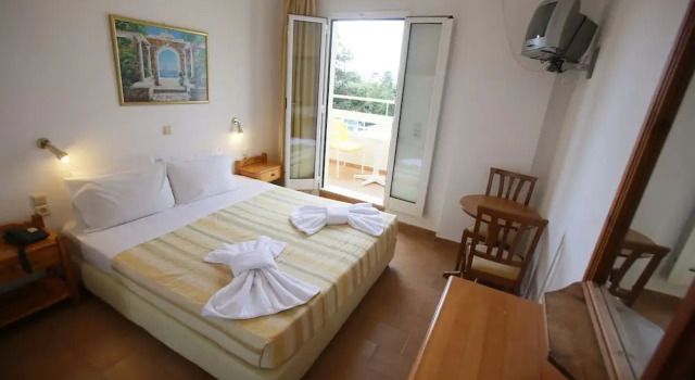 Двухместный номер Economy с балконом Anastasia Hotel Stalis