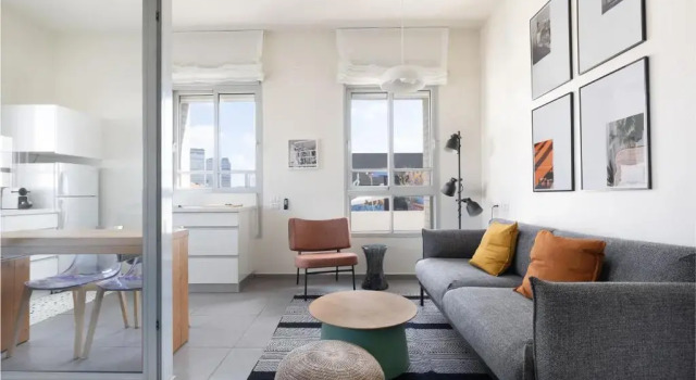 Апартаменты с 2 комнатами Bauhaus Boutique by TLV2RENT