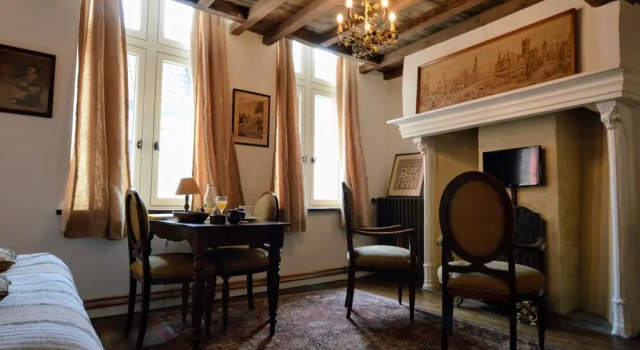 Tasteful and Cosy Accommodation in the Heart of Bruges, in an Authentic House With Stepped Gable