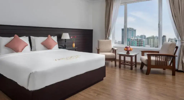 Двухместный номер Superior с видом на город Duong Chan Hotel