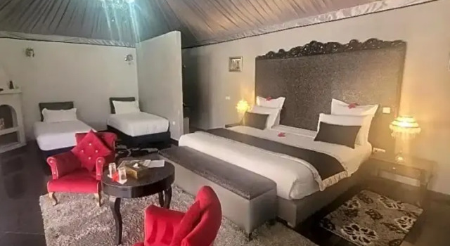 Standardní pokoj a výhledem do zahrady Eden Lodges & Spa -Boutique Hôtel de Luxe