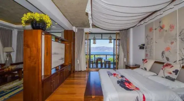 Люкс Deluxe Wendao Panxiyuan Lake View Inn