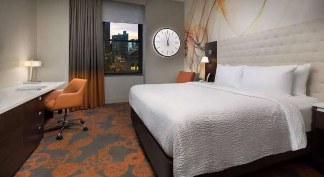 Студия Residence Inn by Marriott New York Downtown Manhattan/World Trade Center Area
