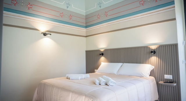 Номер Deluxe c 1 комнатой с балконом и с видом на сад Casale della Vittoria - Guest House