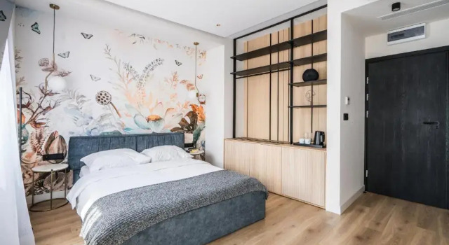 Двухместный номер Deluxe с балконом Masuria Apartments