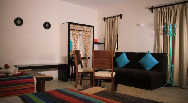 Camera quadrupla Standard con vista sul giardino Hotel Puerto Holbox Beach Front