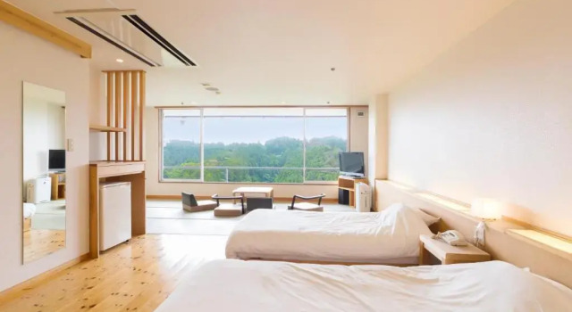 Семейный номер Standard с видом на горы Hotel Matsushima Taikanso