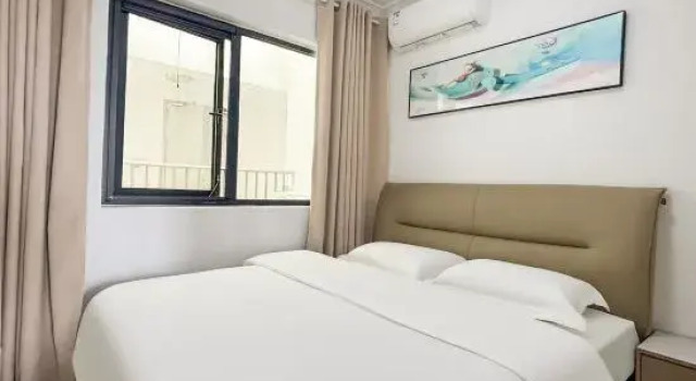 Suite 2 sypialnie z widokiem na morze Puhai hotel