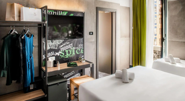 Трёхместный номер Spice Hotel Milano