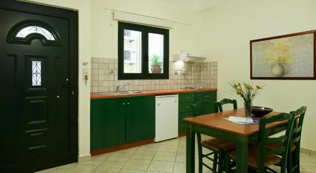 Апартаменты с видом на сад Alkionides Seaside Apartments