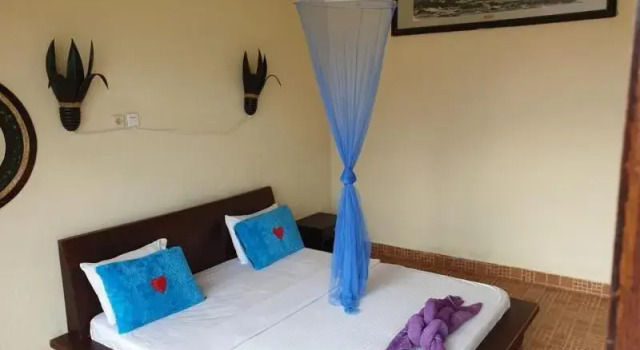 Penginapan Lakeside Cottages by ZUZU, Rezervovat Hotel Hotely v Bali s bazénem, Bazén