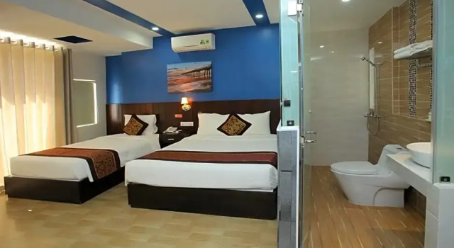 Семейный номер Standard с балконом Melyna Hotel