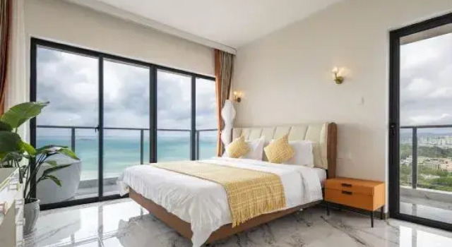 Люкс Luxury Sea Breeze・Seaview Homestay (Yemeng Promenade, Sanya Bay Branch)