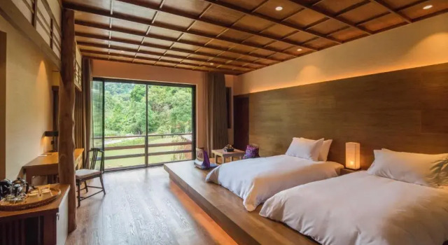 Номер Grand с 2 комнатами с видом на горы Onsen at Moncham
